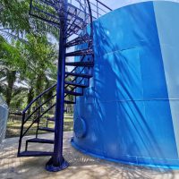 ติดตั้งระบบผลิตประปา POG Tanks ขนาดใหญ่ ณ บ้านเขาหลาก หมู่ที่ 1 ตำบลไชยคราม อำเภอดอนสัก จังหวัดสุราษฎร์ธานี