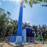 ติดตั้งระบบผลิตประปา POG Tanks ขนาดใหญ่ ณ บ้านเขาหลาก หมู่ที่ 1 ตำบลไชยคราม อำเภอดอนสัก จังหวัดสุราษฎร์ธานี