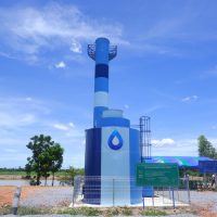 ติดตั้งระบบประปาป๊อกแทงค์ ขนาดกลาง (POG Tanks Size M) ณ หมู่ที่ 1 ตำบลหนองนกแก้ว อำเภอเลาขวัญ จังหวัดกาญจนบุรี